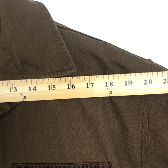 DrunknMunky Brown Button Down Shirt XL - Picture 7 of 8